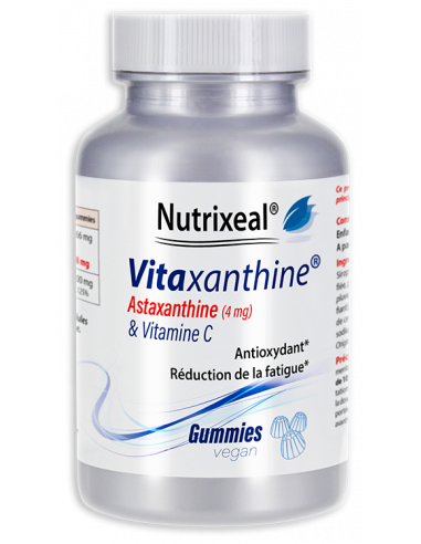 Vitaxanthine Gummies Vegan : Astaxanthine 4 mg & Vitamine C