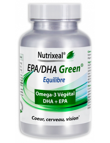 EPA/DHA Green® Equilibre : Omega-3 Vegan Premium pour une Santé Optimale