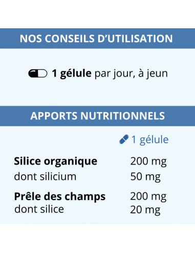 Conseils d’utilisation et apports nutritionnels du silice organique stabilisé