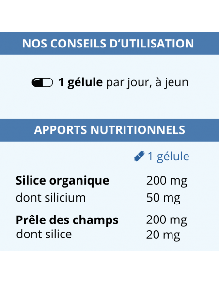 Conseils d’utilisation et apports nutritionnels du silice organique stabilisé