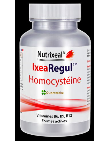 IxeaRegul® Homocystéine : vitamines B6, B9 et B12 - Formes actives biodisponibles