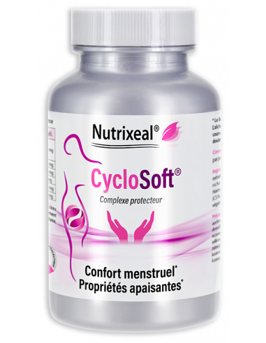 Cyclosoft®: Complexe pour le confort menstruel et les crampes abdominales périodiques