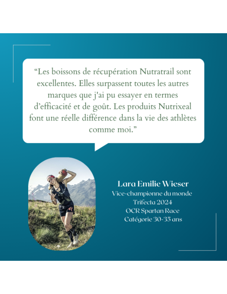 Recovery Booster® Nutratrail®: boisson premium de récupération après le sport