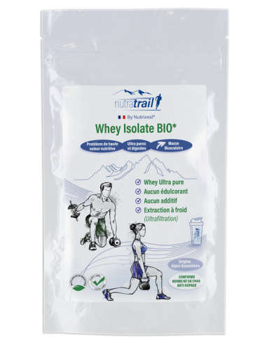 Whey isolate Bio de qualité Premium, originaire des Alpes françaises