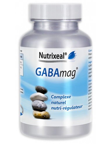 Complexe naturel nutri-régulateur à base de GABA 100% pur dosé à 500 mg et de glycérophosphate de magnésium.