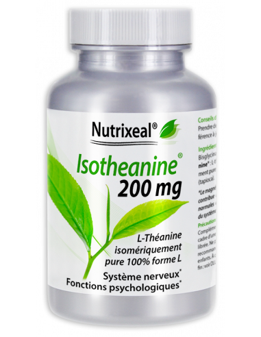 Acide aminé naturel du thé vert, Isothéanine : qualité isomériquement pure, garantie à 100% forme L.