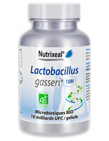 Lactobacillus gasseri BIO* hautement dosé : plus de 10 milliards d'UFC par gélule.