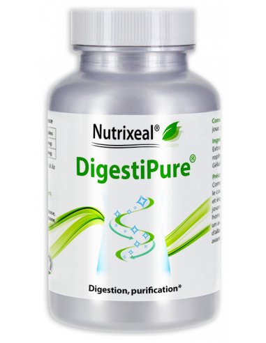 DigestiPure Nutrixeal : extrait de boldo et chlorophylline magnésienne.