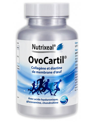 OvoCartil Nutrixeal : collagène et élastine de membrane d'œuf de poule de qualité Ovomet®.