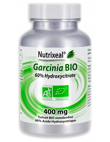 Garcinia cambogia BIO concentré à 60% minimum en acide hydroxycitrique / hydroxycitrate (AHC).