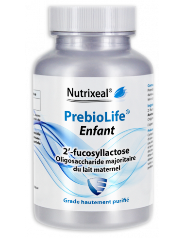 Prebiolife Nutrixeal : Pur 2’-fucosyllactose en poudre hydrosoluble.