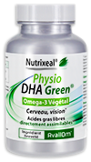  Physio DHA Green : omega-3 vegan, 250 mg de DHA végétal, en gélules
