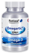 Omegartic EPA+ : omega-3 qualité Epax ultra purifiés, concentrés en EPA, en gélules