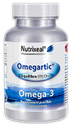 Omegartic Equilibre EPA / DHA : omega-3 Epax purifiés et concentrés, en gélules
