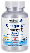 Omegartic Synergy 3 : complexe optimisé d'omega-3, huile EPAX, Krill et Calanus, en gélules