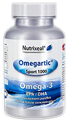Omegartic Sport 1000 : omega-3 EPAX EPA / DHA ultra concentrés, en gélules
