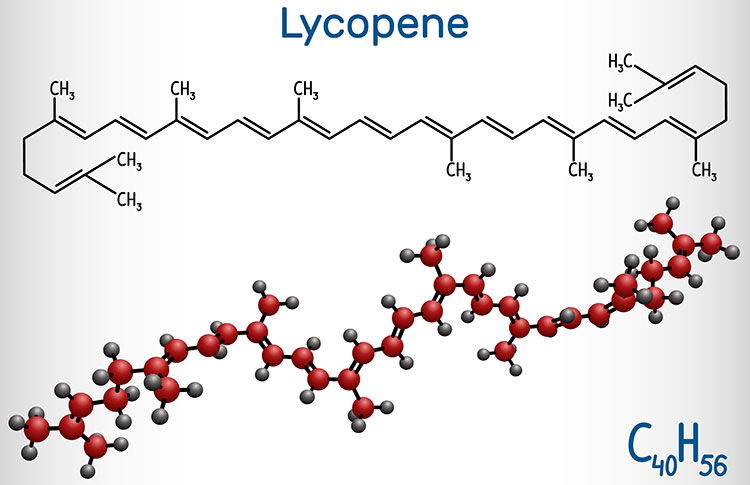 formule chimique du lycopène de tomate