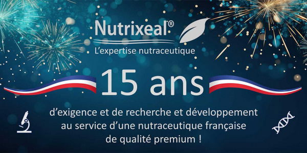 En 2023 le laboratoire Nutrixeal a fêté ses 15 ans !